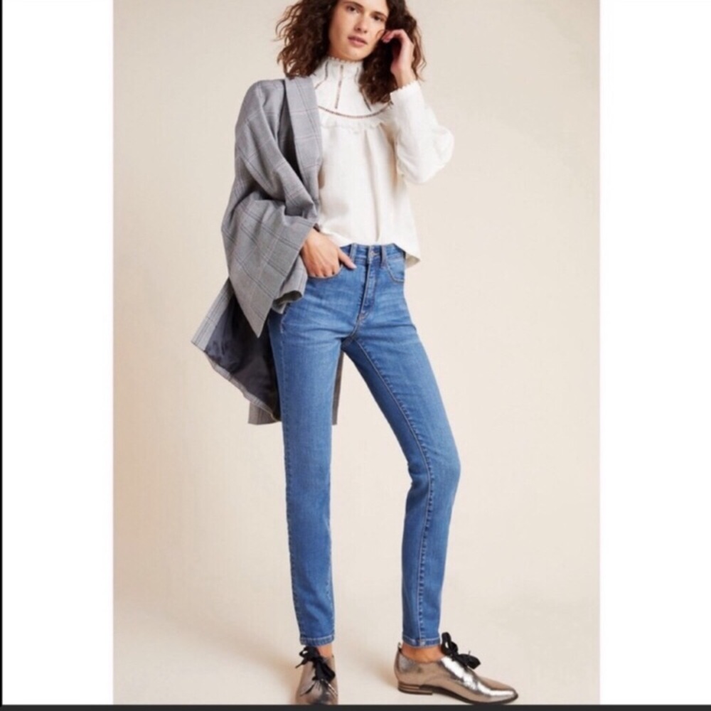 Anthropologie Pilcro and the Letterpress Leggings